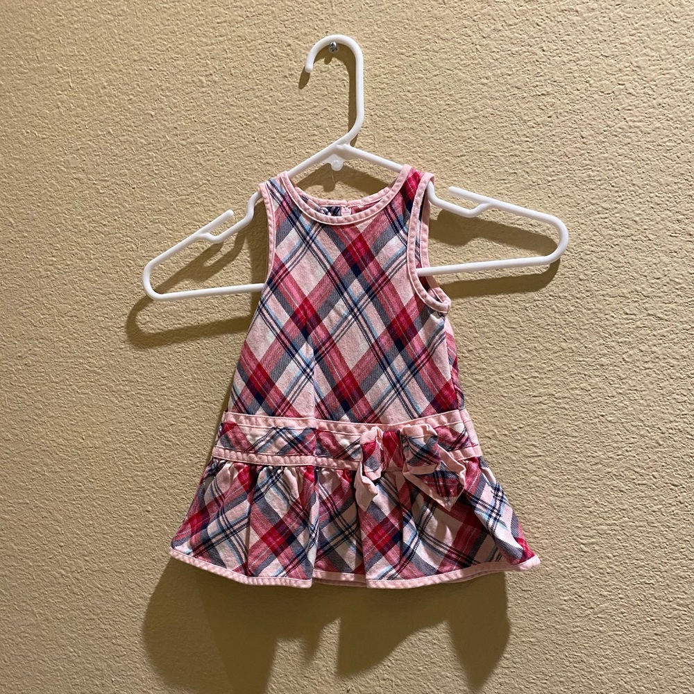 Plaid baby dress